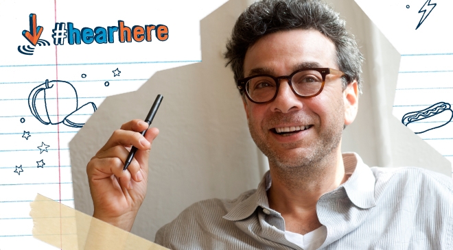 Stephen Dubner w/Faith Salie Stephen Dubner w/Faith Salie